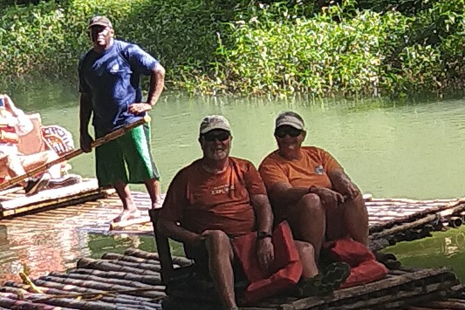 Private River Bamboo Raft with Limestone Foot Massage in Montego Bay - Coconut, jerk chicken, and river refreshments