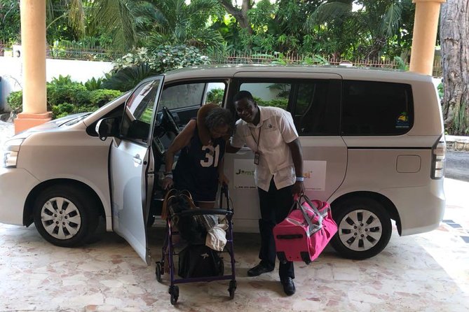 Private Round Trip Airport Transfers in and Around Montego Bay - Meeting your driver at Sangster International Airport