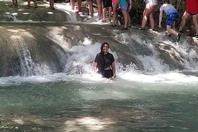 Private Tour Montego Bay To Blue Hole and Dunns River falls - Climbing the 600-foot Dunns River Falls