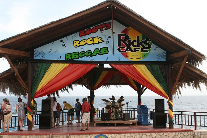 Private Trip to Blue Hole Mineral Springs, Negril & Ricks Café - Rick’s Café and the final sunset