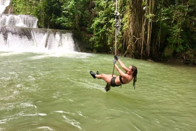 [PRIVATE] YS Falls, Black River, Pelican Bar - Entrance & Lunch - Transport from Montego Bay and the day’s pace