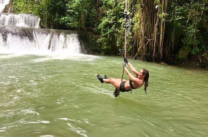 [PRIVATE] YS Falls from Negril - Entrance fees + Lunch Included - Lunch, Water, Soda, and a Cooler of Beer