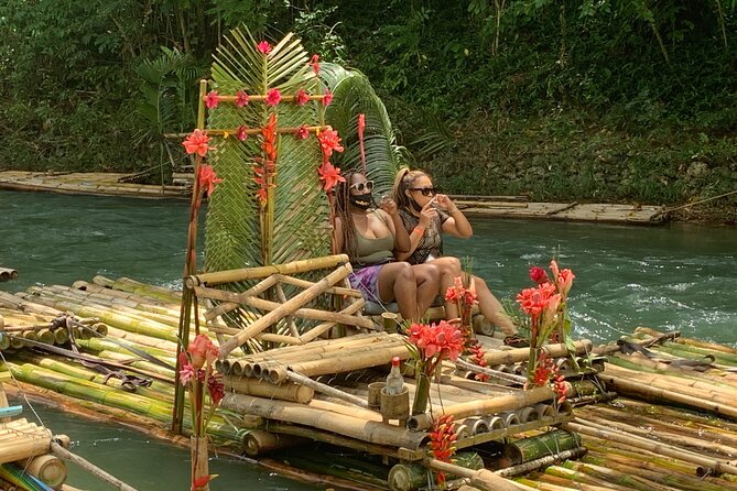 Rafting on the Martha Brae - Floating Down the River With Your Captain