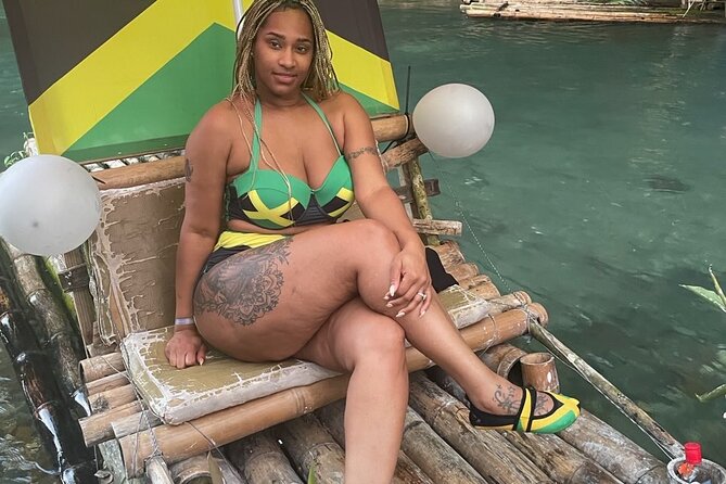 Rafting with Limestone Massage Lethe and free shuttle to Parties - Jamaican food, drinks, and local atmosphere