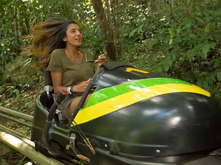 Rainforest Bobsled Mystic Mountain transportation - The big question: is the bobsled ride worth the trip?
