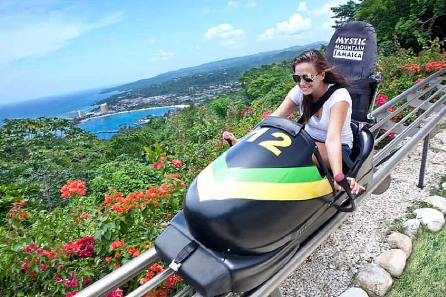 Rainforest Bobsled Mystic Mountain transportation - What the private transportation adds