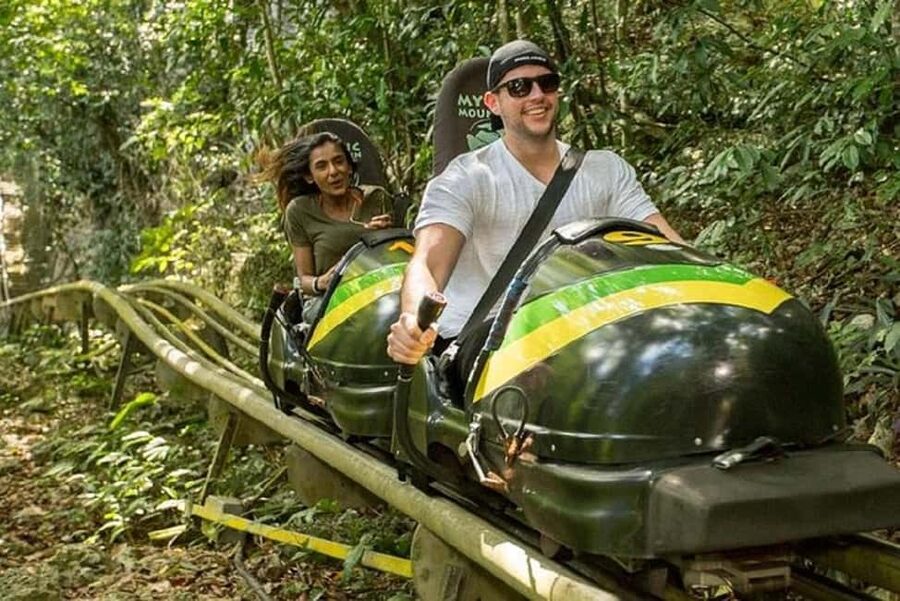 Rainforest Bobsled Mystic Mountain transportation - The four-hour claim needs a closer look