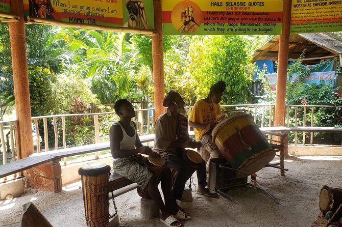Rastafari Indigenous Village Tour - Fresh fruit, juice, and food from the village