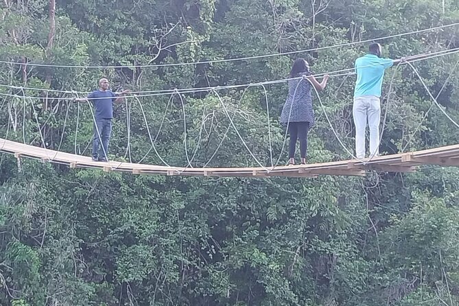 Rio Nuevo Village Ziplining - How the group size changes the outing