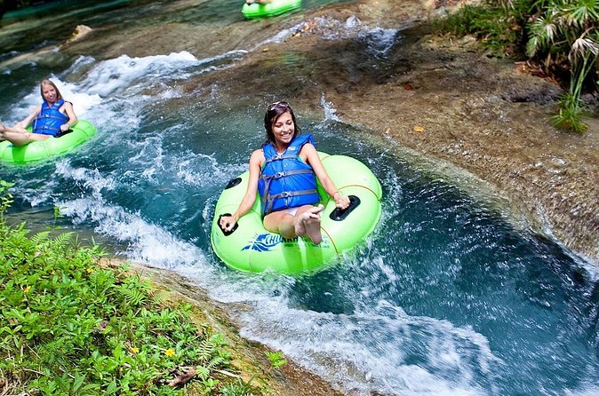 River Tubing with Private Transportation from Montego Bay - Gentle rapids keep the ride lively