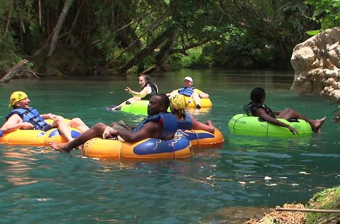 River Tubing with Private Transportation from Montego Bay - The old stone bridge marks the final stretch