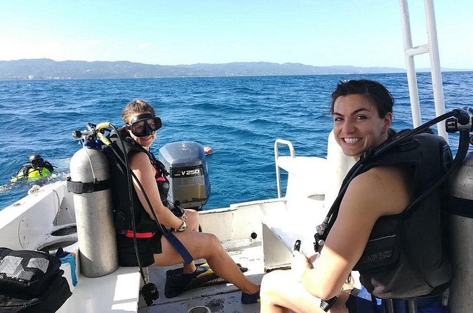 Two Tank Dive in Montego Bay w/Certified Divers - The boat ride to Montego Bay’s reefs