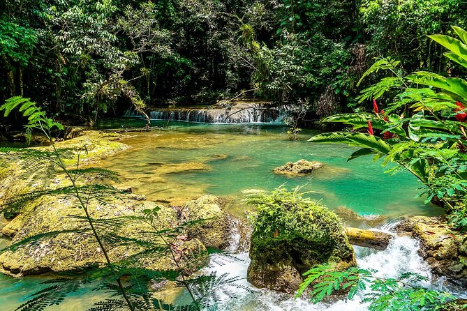 YS Falls and Black River Safari South Coast from Negril Jamaica - The road south from Negril