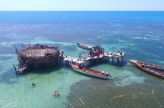 YS Falls and The Pelican Bar Adventure Tour from Negril - The boat ride to Floyd’s Pelican Bar