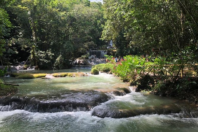 YS Falls, Black River Safari, and Floyd's Pelican Bar Day-Trip (Transportation) - YS Falls: Water, Shade, and an Easy Start