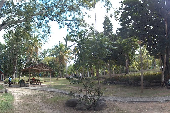 Zip Line over the Dunns River Falls - The bridge and the height factor